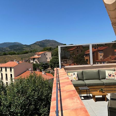 Attique A Banyuls - Vue Mer Et Montagne 外观 照片