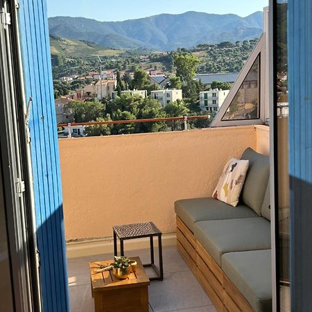 Attique A Banyuls - Vue Mer Et Montagne 外观 照片